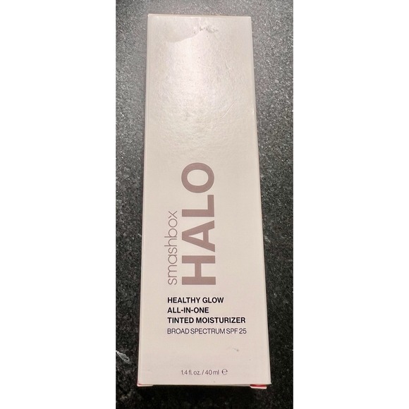 New With Box Smashbox Halo Healthy Glow Tinted Moisturizer SPF25 LIGHT‎ 1.4oz - Picture 2 of 4
